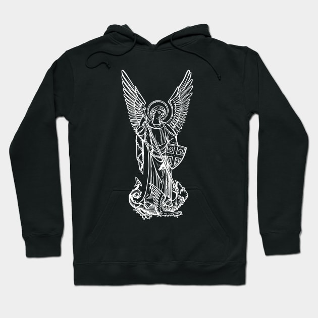 Saint Michael Hoodie by la chataigne qui vole ⭐⭐⭐⭐⭐